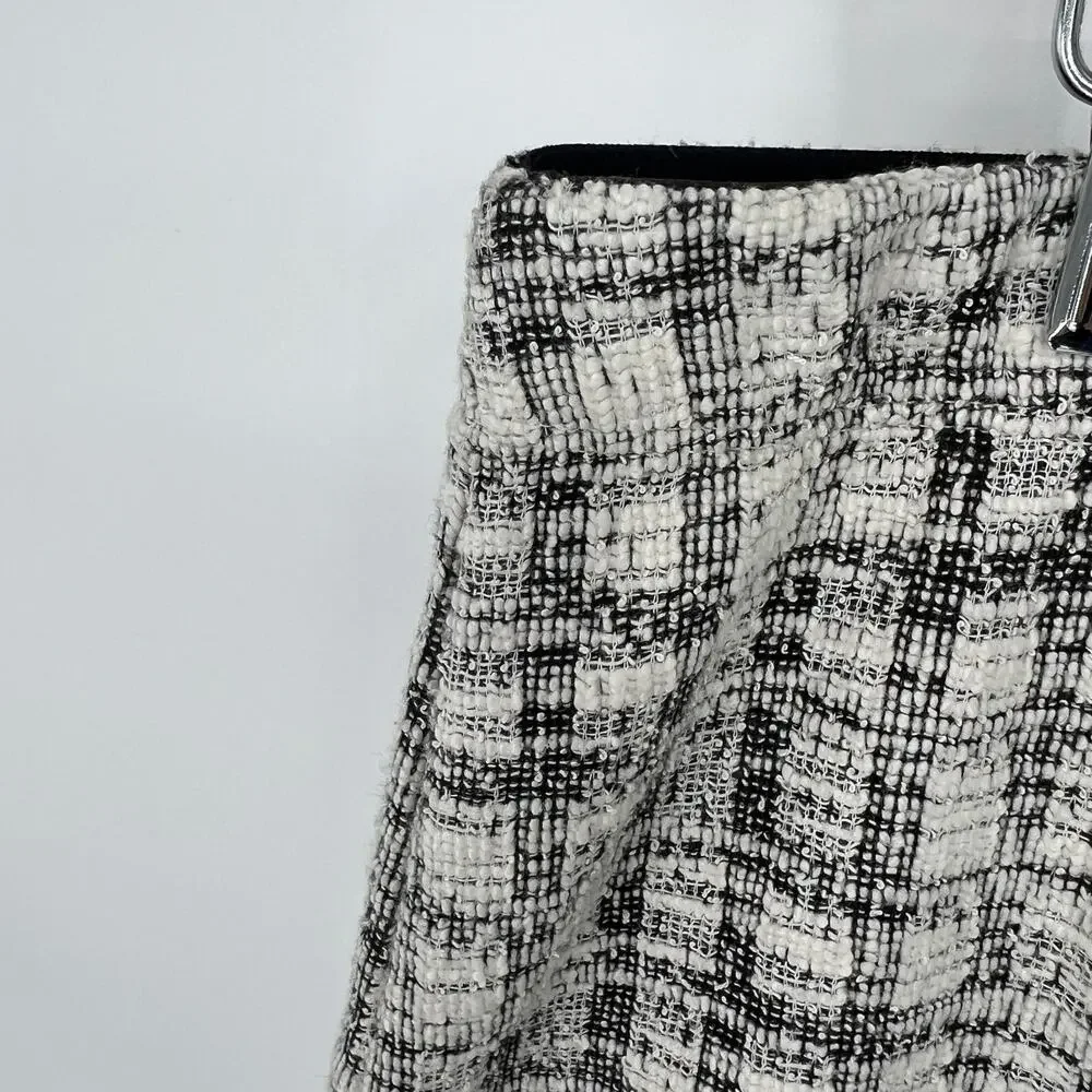 Max Studio Womens Skirt Tweed Size L Classic Business Corpcore Office Siren - Picture 9 of 10